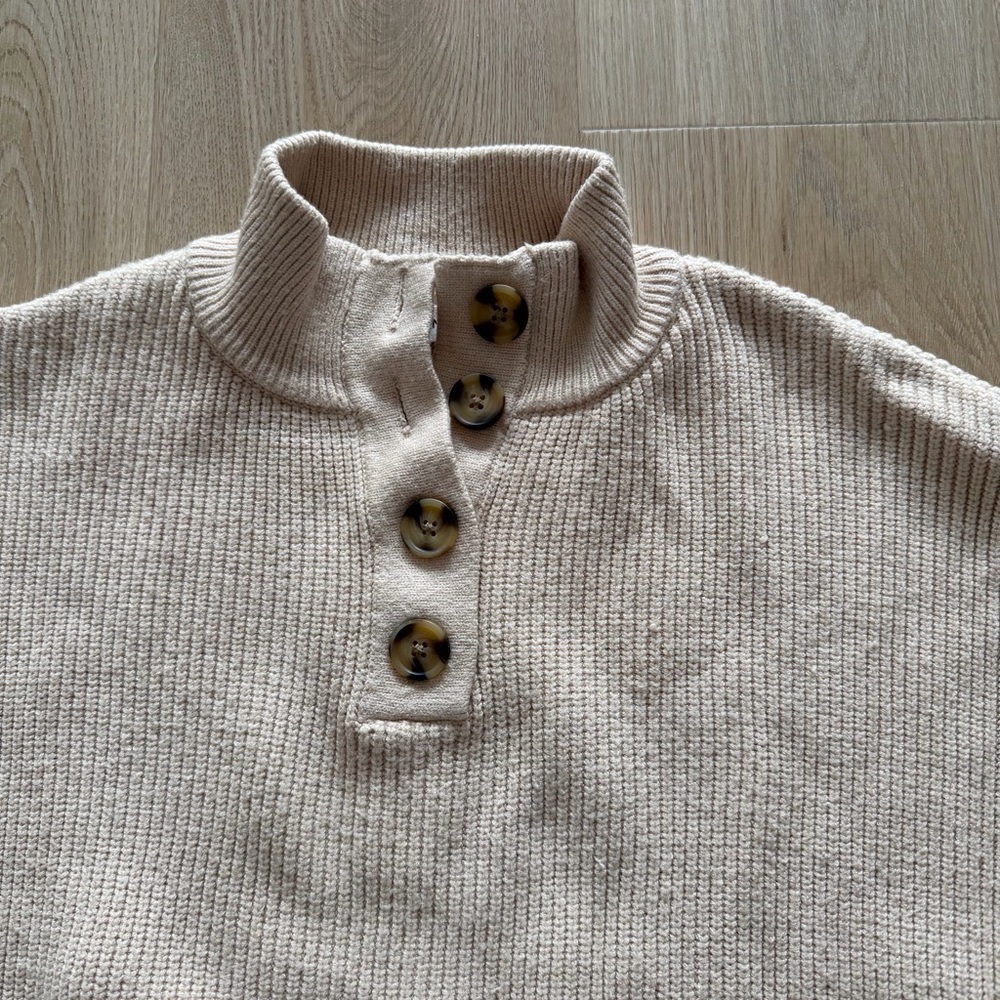 Mango Button Detail Sweater - Picture 5 of 8